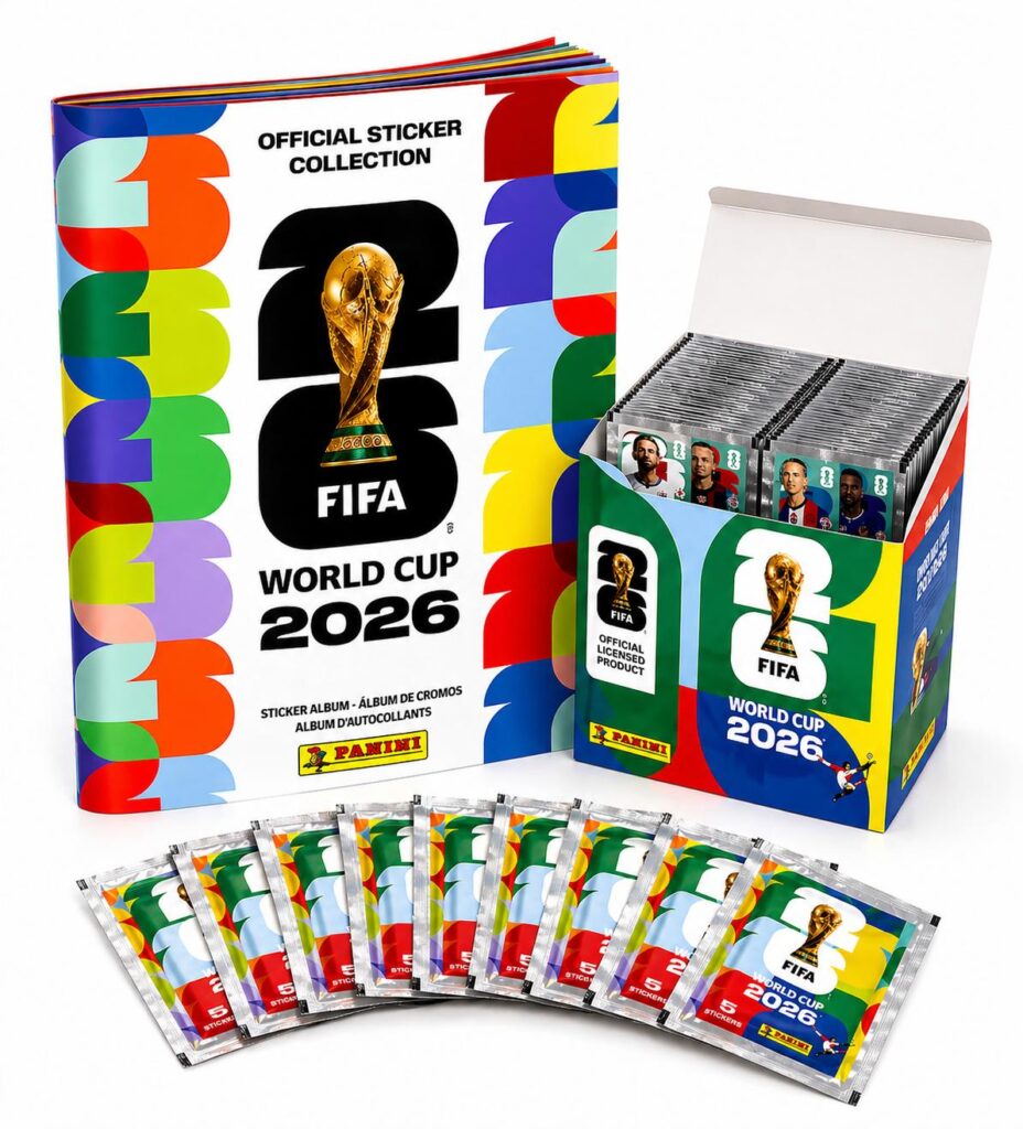FIFA World Cup 2026 Softcover Album + 50 Sticker Packs  Collector’s Edition
