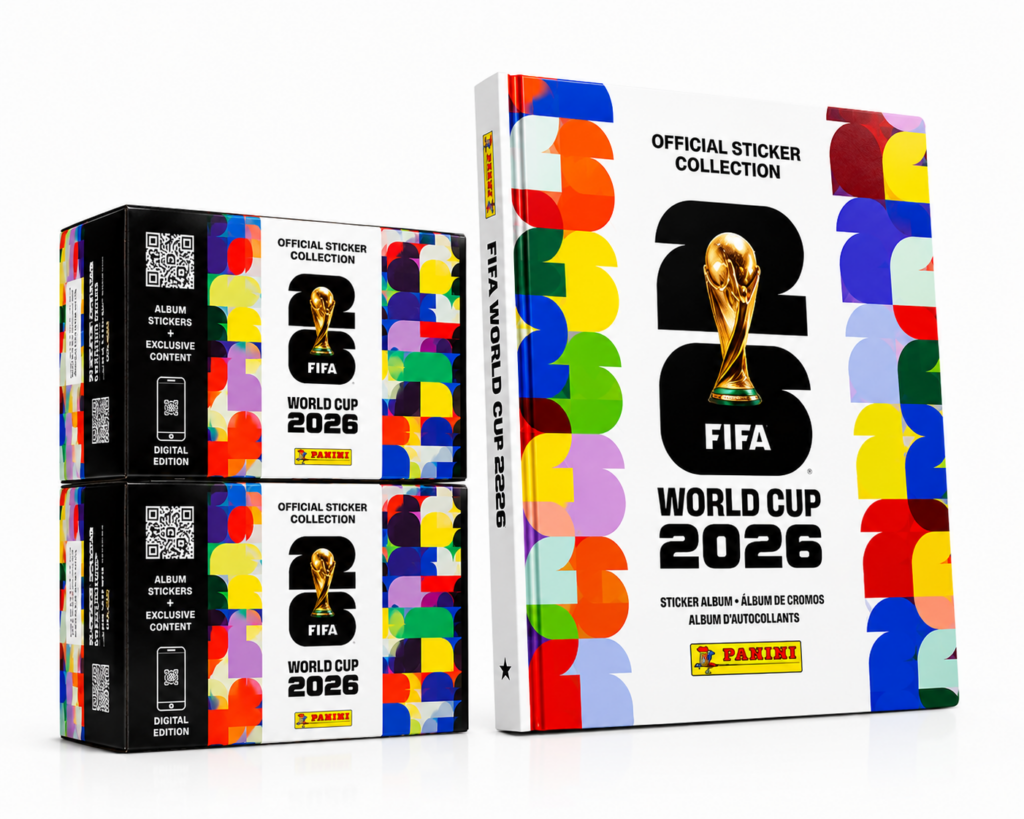 FIFA World Cup 2026 Hardcover Album + 2 Sticker Boxes Bundle