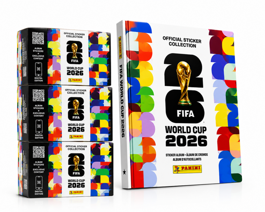 FIFA World Cup 2026 Hardcover Album + 3 Sticker Boxes Bundle