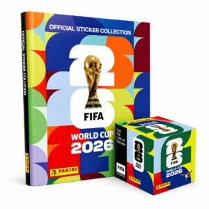 FIFA World Cup 2026 Softcover Album + 100 Sticker Packs Collector’s Edition