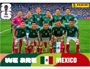 We Are Mexico Team Photo Sticker Panini World Cup 2026