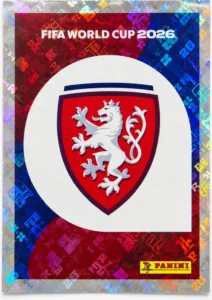 Escudo Czechia Sticker Panini World Cup 2026