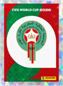 Escudo Morocco Sticker Panini World Cup 2026
