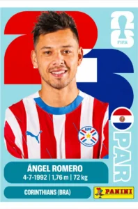 Angel Romero Paraguay Base Sticker Panini World Cup 2026