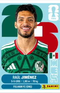 Raul Jimenez Mexico Star Sticker Panini World Cup 2026