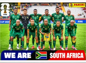 We Are South Africa Team Photo Sticker Panini World Cup 2026