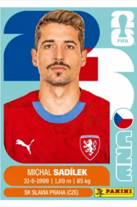 Michal Sadilek Czechia Base Sticker Panini World Cup 2026