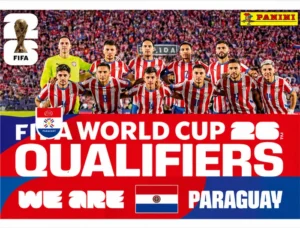 We Are Paraguay Team Photo Sticker Panini World Cup 2026