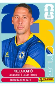 Nikola Katic Croatia Base Sticker Panini World Cup 2026