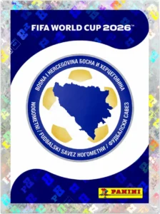 Escudo Bosnia (Holographic) Sticker Panini World Cup 2026