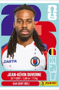 Jean-Kevin Duverne Haiti Base Sticker Panini World Cup 2026
