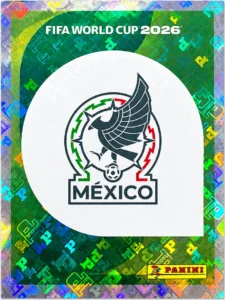 Escudo Mexico (Holographic) Sticker Panini World Cup 2026