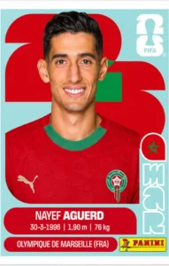 Nayef Aguerd Morocco Base Sticker Panini World Cup 2026