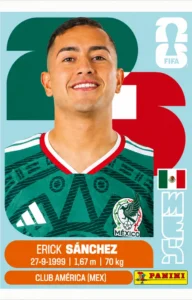 Erick Sanchez Mexico Base Sticker Panini World Cup 2026
