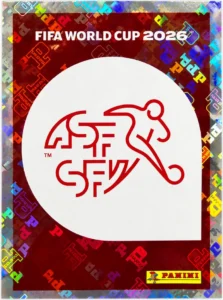 Escudo Switzerland (Holographic) Sticker Panini World Cup 2026