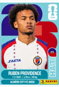 Ruben Providence Haiti Base Sticker Panini World Cup 2026