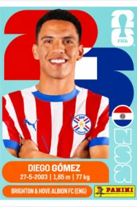 Diego Gomez Paraguay Base Sticker Panini World Cup 2026