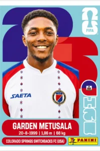 Garden Metusala Haiti Base Sticker Panini World Cup 2026