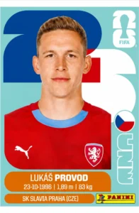 Lukas Provod Czechia Base Sticker Panini World Cup 2026