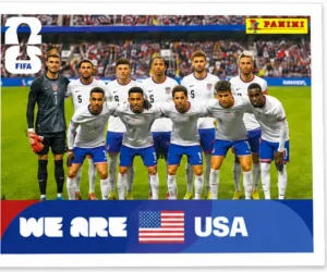 We Are USA Team Photo Sticker Panini World Cup 2026