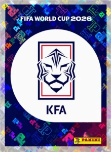 Escudo Korea KFA (Holographic) Sticker Panini World Cup 2026