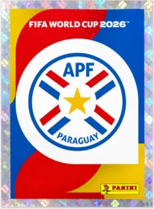 Escudo Paraguay APF (Holographic) Sticker Panini World Cup 2026
