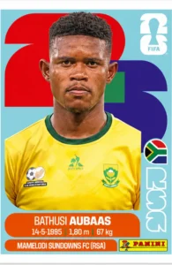 Bathusi Aubaas South Africa Base Sticker Panini World Cup 2026