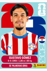 Gustavo Gomez Paraguay Base Sticker Panini World Cup 2026