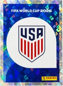 Escudo USA (Holographic) Sticker Panini World Cup 2026