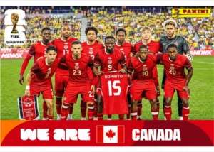 We Are Canada Team Photo Sticker Panini World Cup 2026