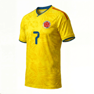Colombia FCF Home Fan Jersey No. 7 Luis Díaz FIFA World Cup 2026
