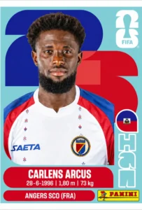 Carlens Arcus Haiti Base Sticker Panini World Cup 2026