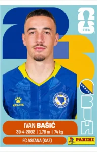 Ivan Basic Bosnia Base Sticker Panini World Cup 2026