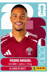 Pedro Miguel Qatar Base Sticker Panini World Cup 2026