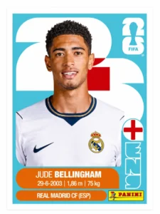 Panini WC2026 – Jude Bellingham (England)