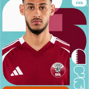 Mohammed Mannai Qatar Base Sticker Panini World Cup 2026