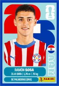 Ramon Sosa Paraguay Base Sticker Panini World Cup 2026