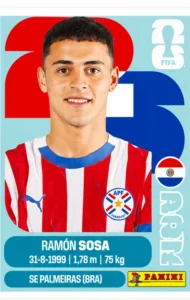 Ramon Sosa Paraguay Base Sticker Panini World Cup 2026